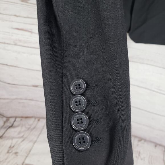 Alain Dupetit Men's Charcoal 2 Button Sportscoat Blazer Jacket Size 50R - Picture 5 of 12